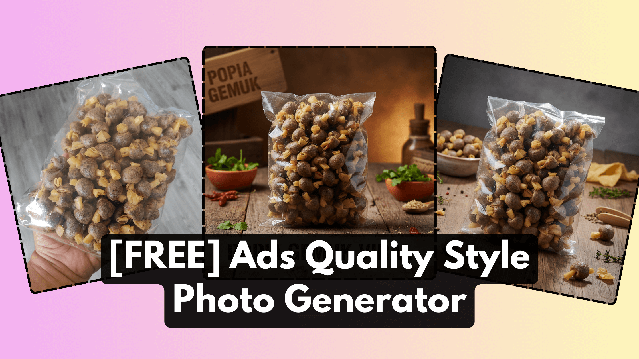 [FREE] Ads Quality Style Photo Generator
