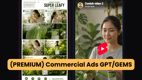 (PREMIUM) Commercial Ads GPT/GEM